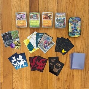 Jumbo pokemon card starter set!